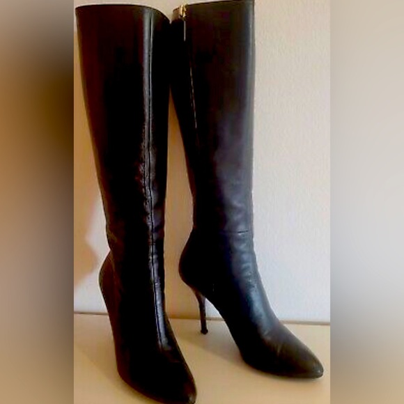 Gucci Shoes Gucci Classic Black Leather Boots Poshmark